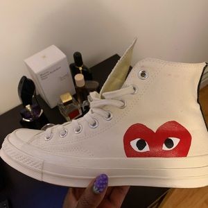 Comme des garçons X converse sneakers
